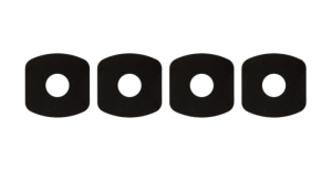 Chevrolet Camaro Eccentric Washer - Rear - UMI Performance - Anti-Eccentric - Black - `10-`14